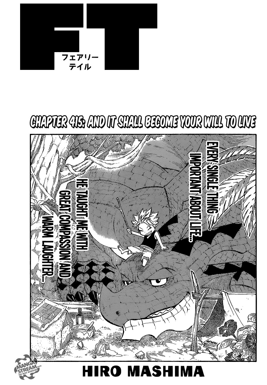 Fairy Tail Chapter 415 1